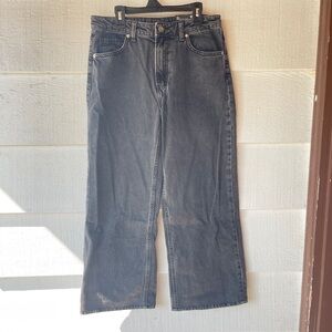 NWT H&M Black Wide Leg Jeans for Effortless Style